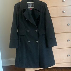 Vince Camuto women coat, size M, 56% wool, like new